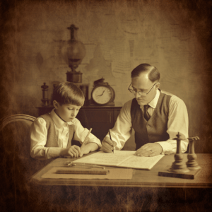 A student receiving 1-to-1 personalized attention from a teacher